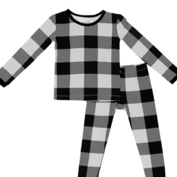 Kyte Baby Pajama Set - Midnight Plaid - Picture 1 of 1